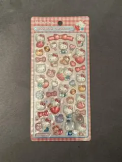 ハローキティ ボンボンドロップ立体シール