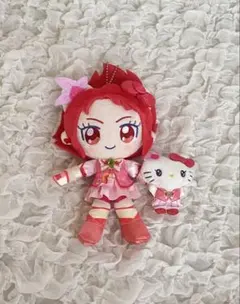 Yes！プリキュア５GoGo！×ハローキティ マスコットホルダー キュアルージュ