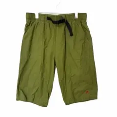Hang Ten ハンテン ハーフパンツ カーキ ウェビングベルト付き サイズLのサムネイル