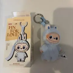 【美品】ラブブ The Monsters ぬいぐるみキーホルダー イニシャルD