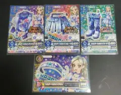 アイカツ　ダンスフュージョン　シルバーロボット　コーデ　セット