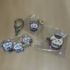 ちいかわ 阪急電車な3連アクリルキーホルダー ハチワレ うさぎ 限定