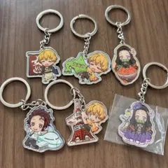 鬼滅の刃 アクリルキーホルダー 6個セット