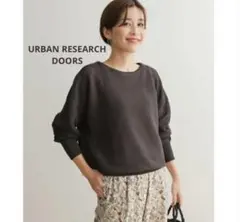 URBAN RESEARCH DOORS ボートネックガーターニット