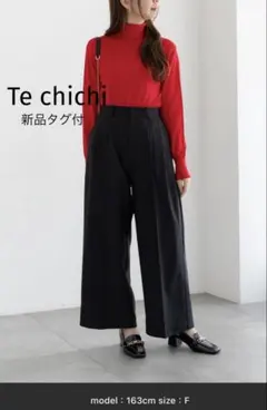 新品タグ付☆Techichi TRツイル2タックワイドパンツ