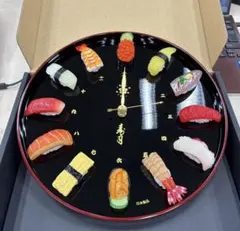 寿司桶 壁掛け時計 寿司時計 食品サンブル寿司【動作確認済み】 - メルカリ