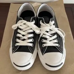 コンバース　ジャックパーセル　レザースニーカー