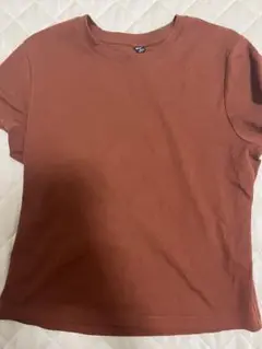 ユニクロ　ミニT XL ダークオレンジ