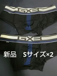 新品 ジーバイスリーGX3 スーパーローライズ ボクサーパンツ ブラック S