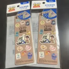 【最新作】セリア トイストーリー シール 2点セット