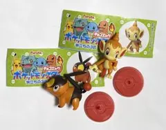 ポカブ ヒコザル ポケットモンスター　旅立ちの3匹　チョコエッグ　ポケモンのサムネイル