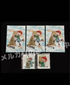 忍たま乱太郎×東武動物公園:アクキー、ポスカ【猪名寺乱太郎】5点