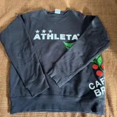 ATHLETA ブラック スウェット トレーナー