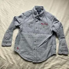 Polo Ralph Lauren ストライプ長袖シャツ 4 110センチ