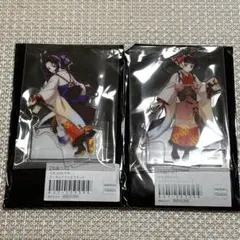 鬼滅の刃 干支 午年 アクリルスタンド 栗花落カナヲ胡蝶しのぶ ufotable