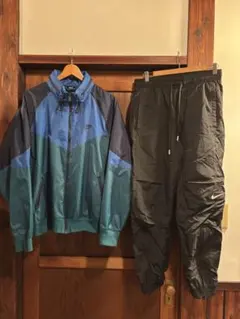 Nike ナイロン セットアップ XXL トラックスーツ　バスケ サッカー 陸上