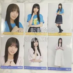 乃木坂46 海邉朱莉 静岡Tシャツ メッシュニット 6種コンプ 生写真.