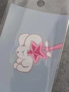 beco+81 しりみみうさぎ　スマホステッカー