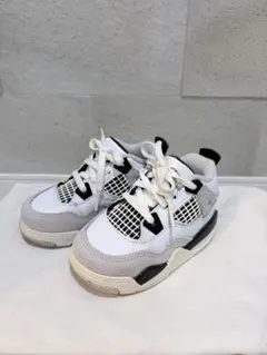 Jordan キッズスニーカー 7C ホワイト/ブラック/グレー