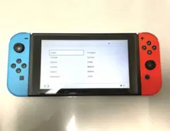 Switch 本体　コントローラー　ネオンブルー ネオンレッド　修理キットつきのサムネイル