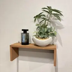 木製ウォールシェルフ 壁掛け収納棚(寸法指定可能)