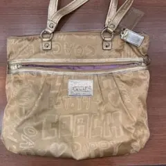 coach コーチ ポピーストーリーパッチグラム トートバッグ
