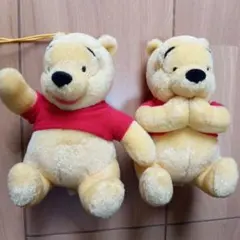 くまのプーさん ぬいぐるみ 2体セット