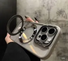 iPhone13pro用ケース スタンド機能付き MagSafe対応