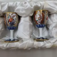 エクレクティック カイカイ脚付き陶器カップ 唐草文様 2客 - メルカリ