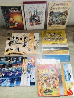 【25枚セット】　メッセージカード　ポストカード　まとめ売り　ディズニー