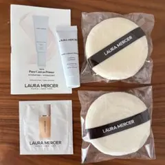 新品未使用 LAURA MERCIER パフ 2個 ＆ サンプルセットのサムネイル