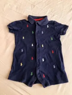 Ralph Lauren ネイビー ロンパース 9M