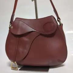 ✨ソメスサドル✨ショルダーバッグ レザー ボルドーのサムネイル