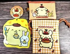 サンリオ　ポムポムプリン　さくらんぼ　ダイソー　セリア　セットのサムネイル