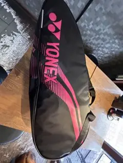YONEX バドミントンバッグ 黒/ピンク