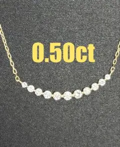 ☆0.15ct☆✨ダイヤモンドK18V字ネックレスペンダント40cm - メルカリ