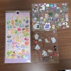 お裾分けシール、ぷっくりシール、ボンボンドロップシールなど！