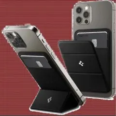 Spigen MagSafe対応 カードケース ブラック