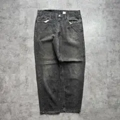 【W36 L32】00s カナダ製 ブラックデニム リーバイス 550 569型