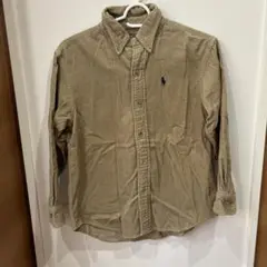 Ralph Lauren ベージュ コーデュロイ 長袖シャツ