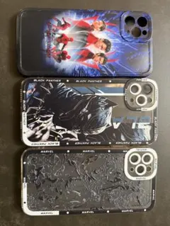 スパイダーマン&ブラックパンサー iPhone 11 Pro maxケース