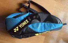 YONEX ラケットバッグ リュック型 ブルー ブラック イエローのサムネイル