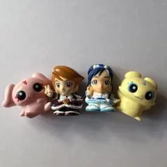☆1/3まで☆ 【ふたりはプリキュア】ソフビ 4種類セット 平成レトロ