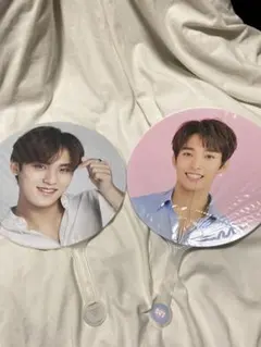 SEVENTEEN ソウルコン　うちわ　セブチ　ミンギュ　ドギョム