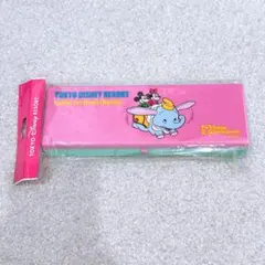 新品！ 東京ディズニーリゾート レトロシリーズ ダンボ 筆箱 ペンケース