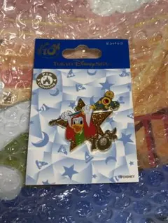 東京ディズニーシー 10周年 ドナルドダック ピンバッジ