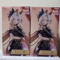 【2個】ウマ娘　オルフェーブル　ラウンドワン限定　フィギュア
