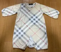 Burberry チェック柄ロンパース70のサムネイル
