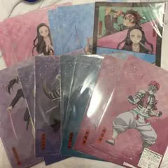 鬼滅の刃 アニプレックスオンラインくじ クリアファイルセット