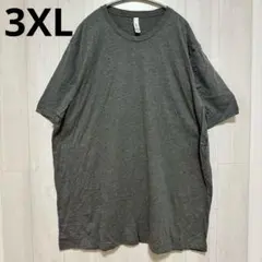 ベラアンドキャンバス 無地Tシャツ 3XL グレー 大きいサイズ オーバーサイズ